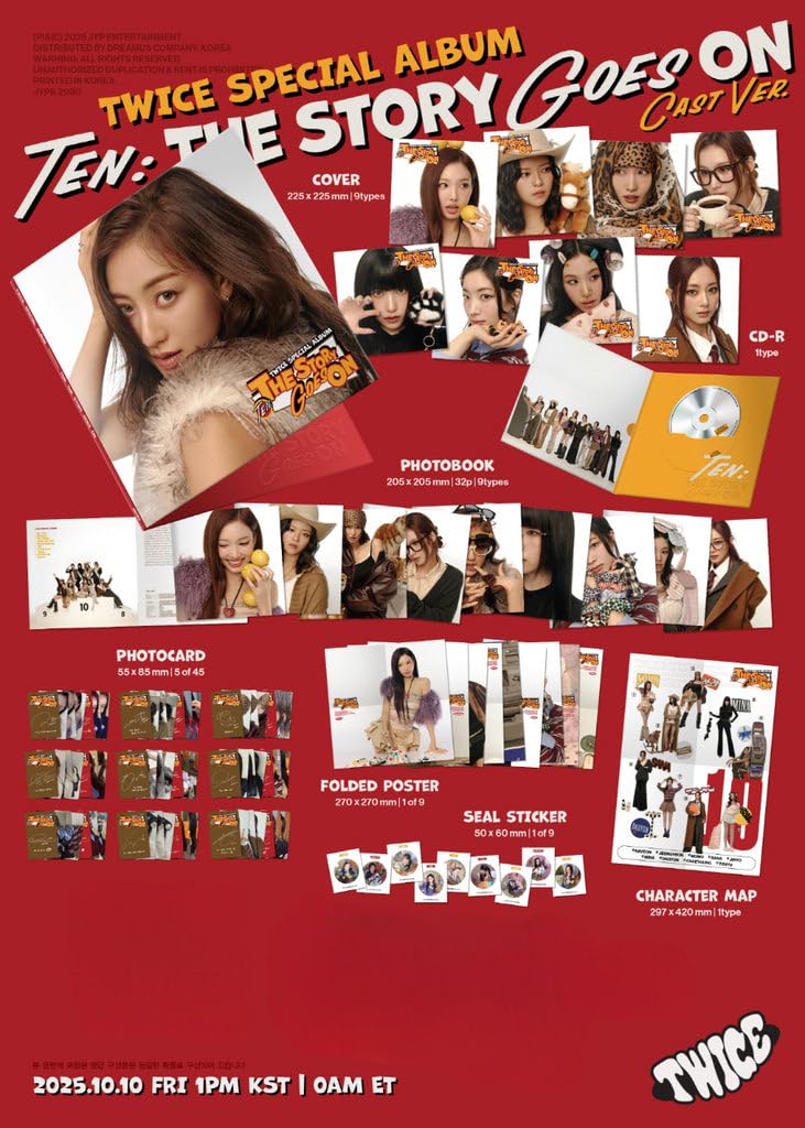 Amazon.co.jp: トゥワイス Twice - Special Album TEN: The Story Goes